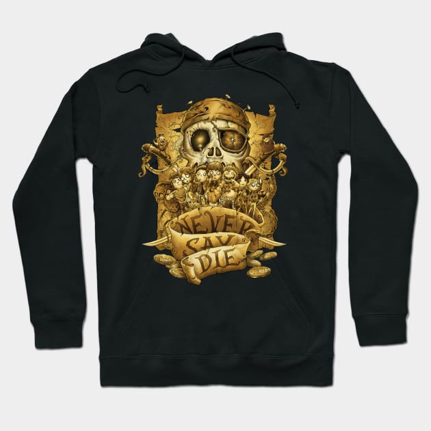 NeverSay Die Hoodie by saqman